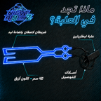 LED زرقاء لكاسك الموتو Night RiderZ – باك فيه زوج